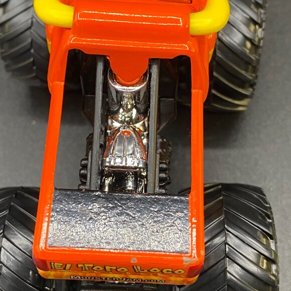 Monster Jam El Toro Loco 1:64 Diecast Monster Truck Spin Master Orange - Picture 9 of 16